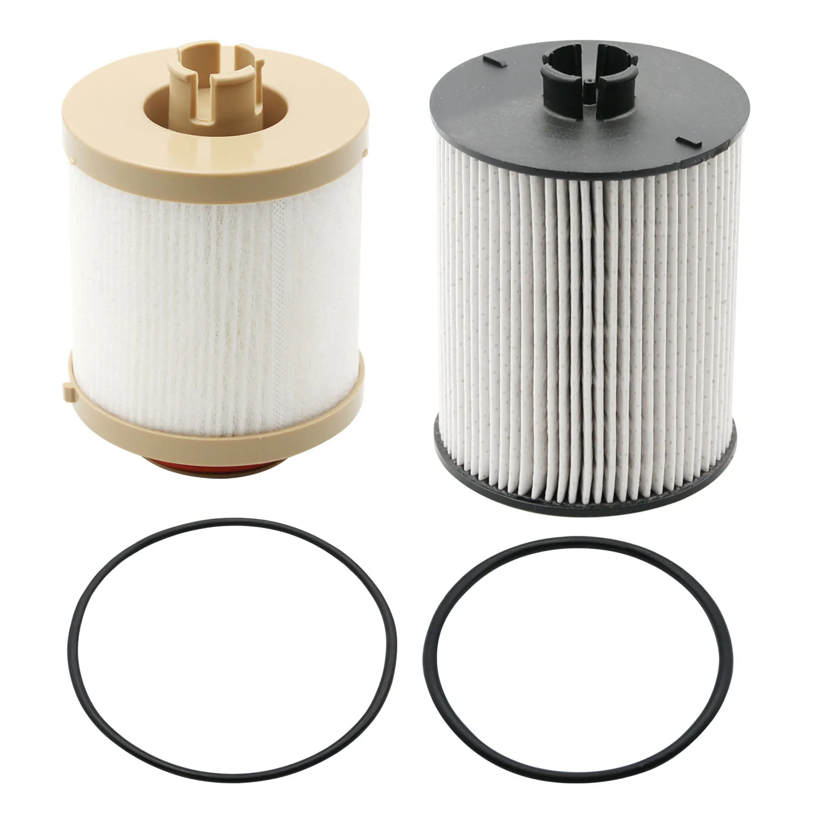P550815 Fuel Filter Kit Compatible with 2008-2010 Ford F250 F350 F450 F550 6.4L Powerstroke V8 Engine Replace PF7934KIT CS10263