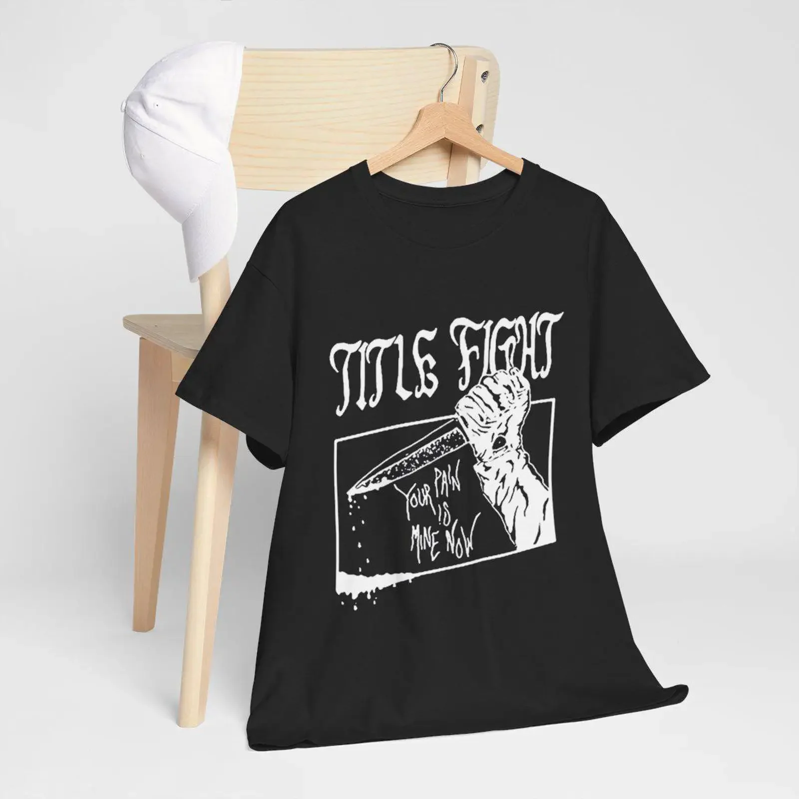 Title Fight Band T Shirt Slowcore Shoegaze Emo Post Hardcore Whirr vintage Washed Versatile Slightly Unisex fashion Comfortable