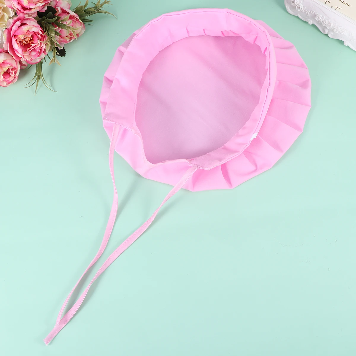 1pc ajustável à prova de poeira boné de trabalho para catering cozimento alimentos chapéu restaurante chef unisex rosa