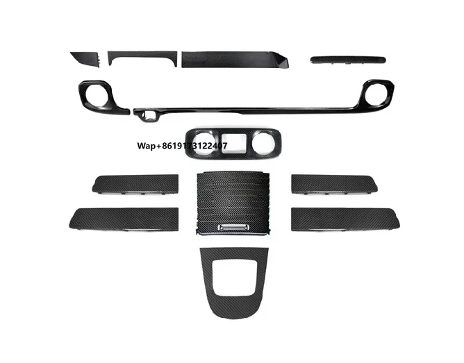 

Wholesale High Quality Dry Carbon Interior Trim Kit 13-pcs 10-pcs 3-pcs Set for G Class W465 2025+