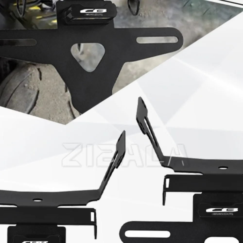 

For HONDA CBR CB 650R CBR 650R CB 650 R 2021-2026 CB650R CBR650R Rear License Plate Mount Holder Tail Tidy Fender Eliminator Kit