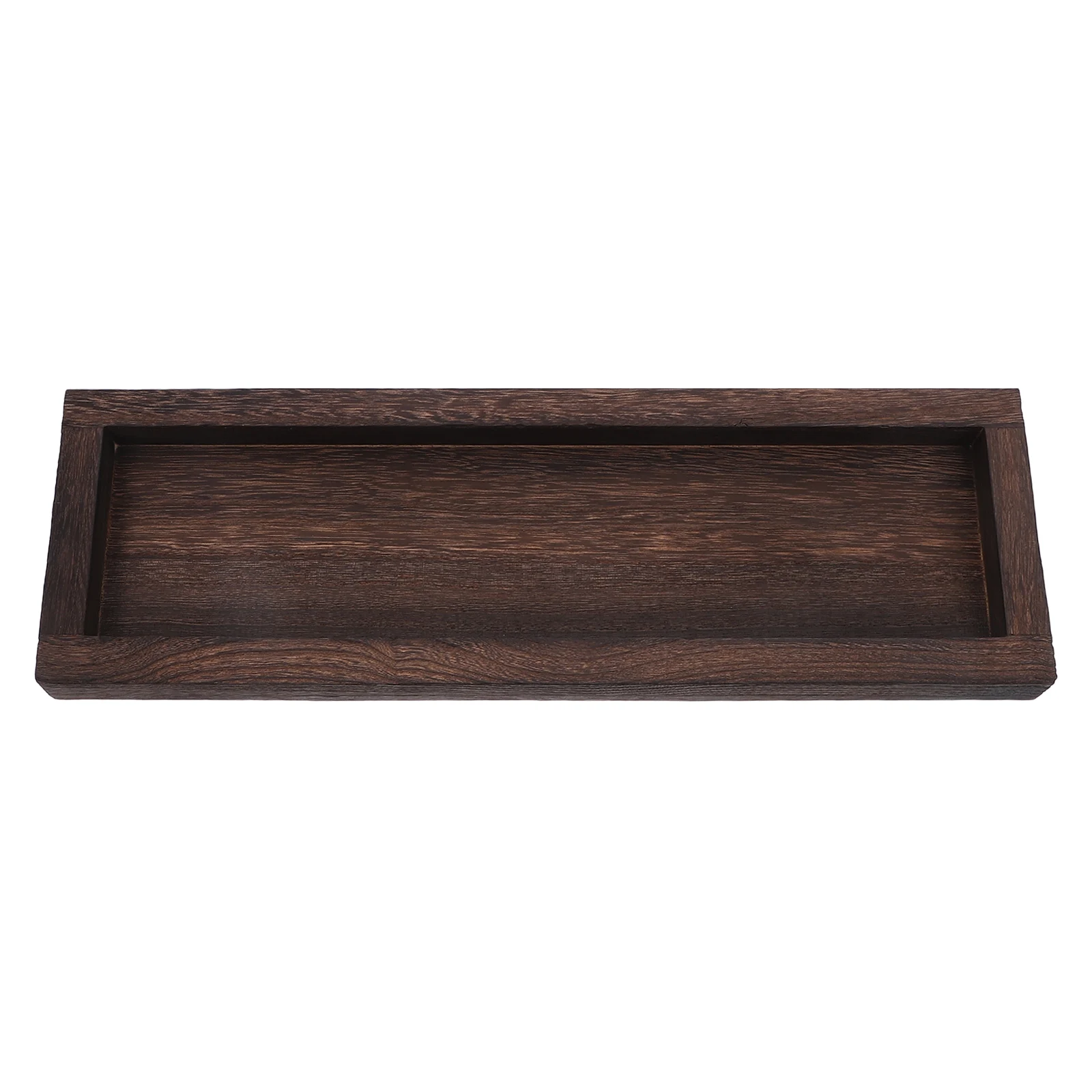 

Wooden Long Narrow Tray Rustic Decorative Wood Tray Holder for Farmhouse Coffee Table Dining Centerpiece