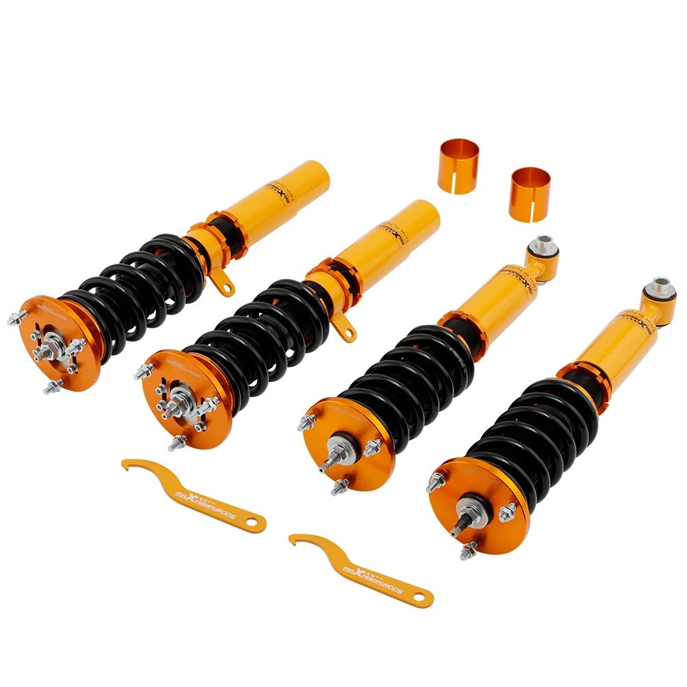 24 Way Damper Adjustable Coilovers Suspension Kit For BMW 5Series E39 RWD 96-03 Coilovers Spring Front Rear