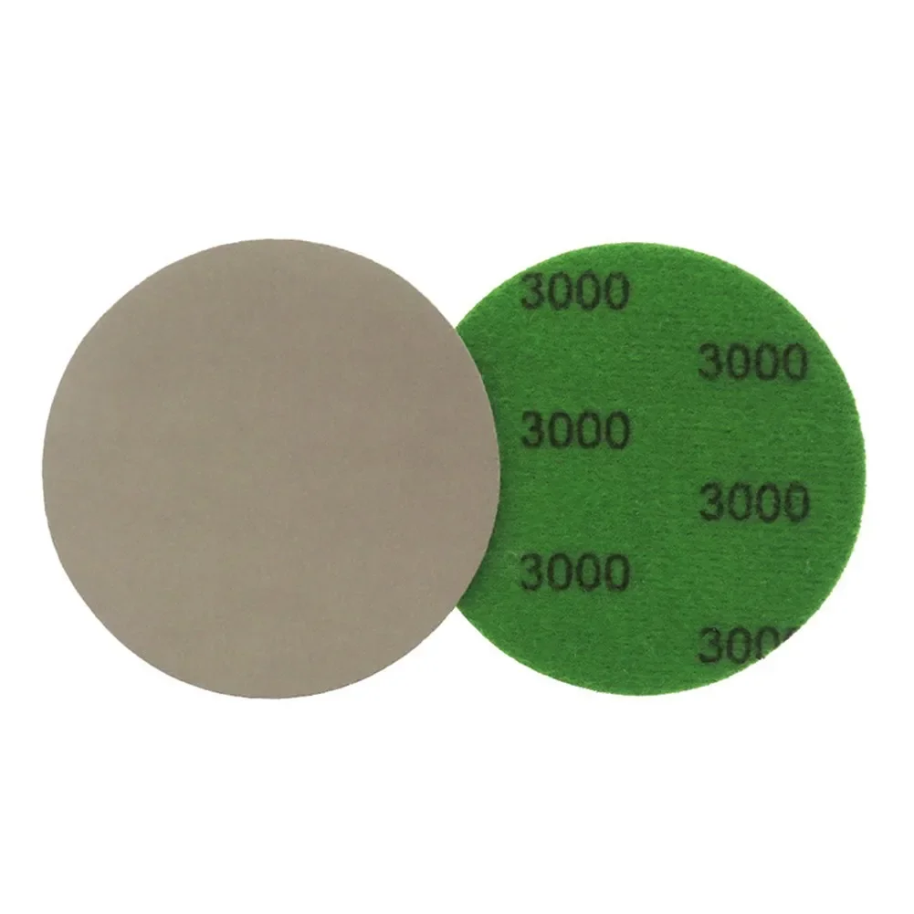 

20pcs 3 Inch 75mm Sanding Discs Hook&Loop Wet/Dry Sandpaper Round Disk 800 1500 2000 3000 Grit For Polishing & Grinding Tool