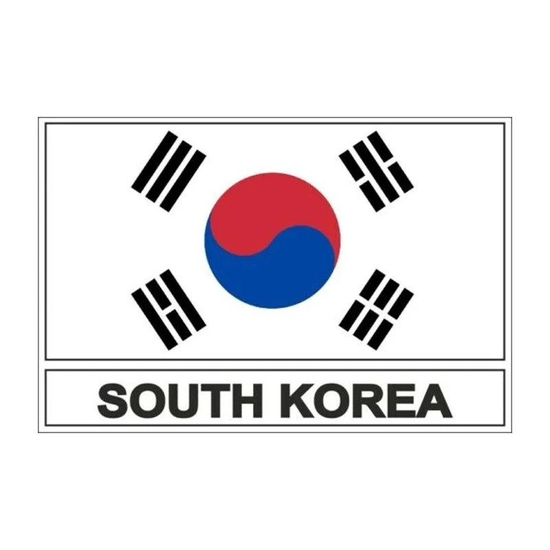 Flag Kr Korea South Flag Car Stickers Motorcycle Vinyl Decal Waterproof Car Styling Car Accessories Pegatinas Para Coche