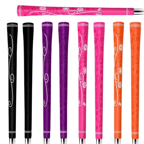 13 pezzi manopole per mazze da golf per donna ultraleggere 42g modellate morbide e confortevoli antiscivolo calibro 58R ferri da golf/impugnature in legno da donna