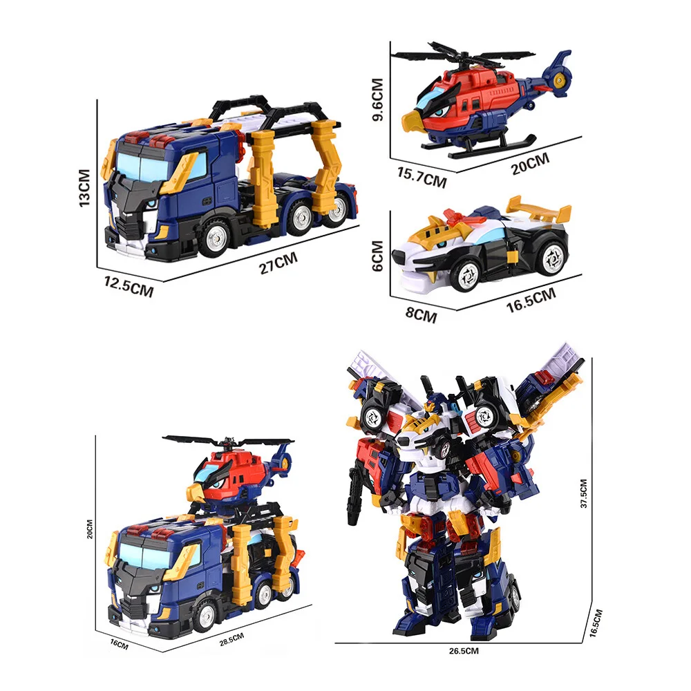 3 IN 1 Super Dino Mini Force Transformation หุ่นยนต์ของเล่นตัวเลขการกระทำ Mini Force X Deformation เครื่องบินของเล่น