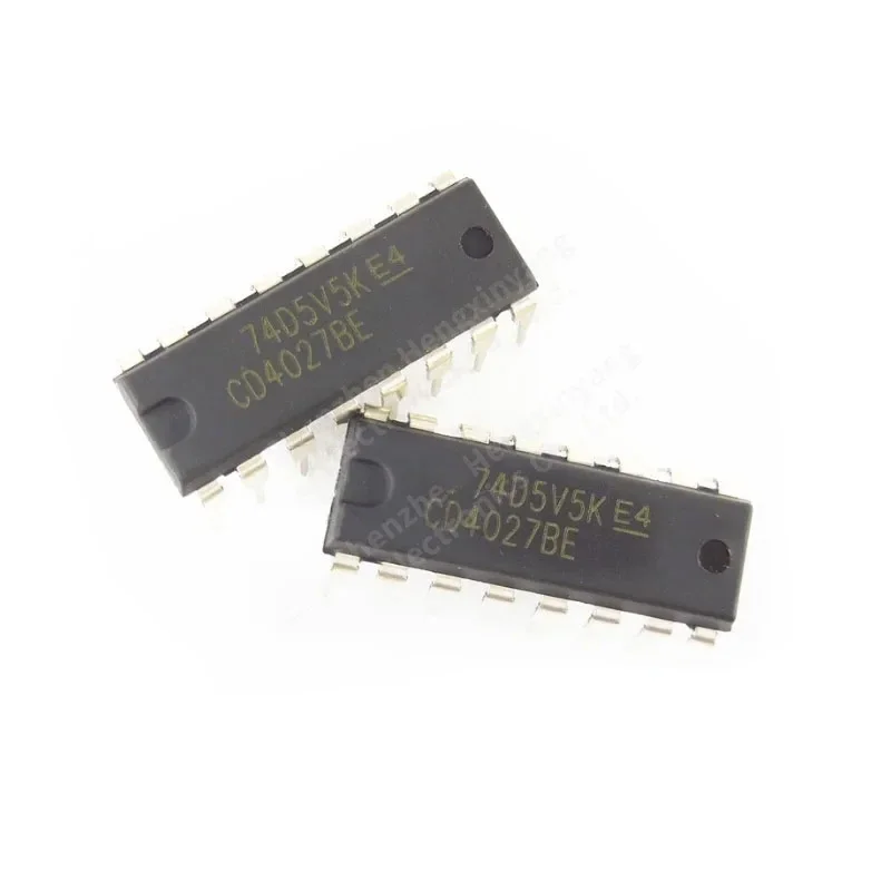 10PCS CD4027BE DIP16 In-line dual J-K master-slave flip-flop chip