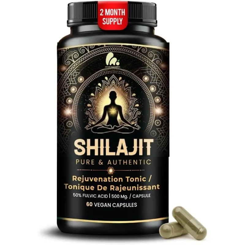 

Pure Himalaya Shilajit 500mg 85+trace Minerals 50% Humic Acid || Natural Energy Support