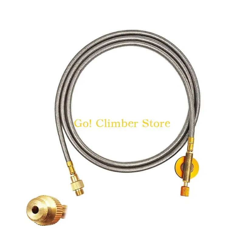 Q84C Camping Gas Stove Extension Hose For Outdoor Cooking And Backpacking Enduring