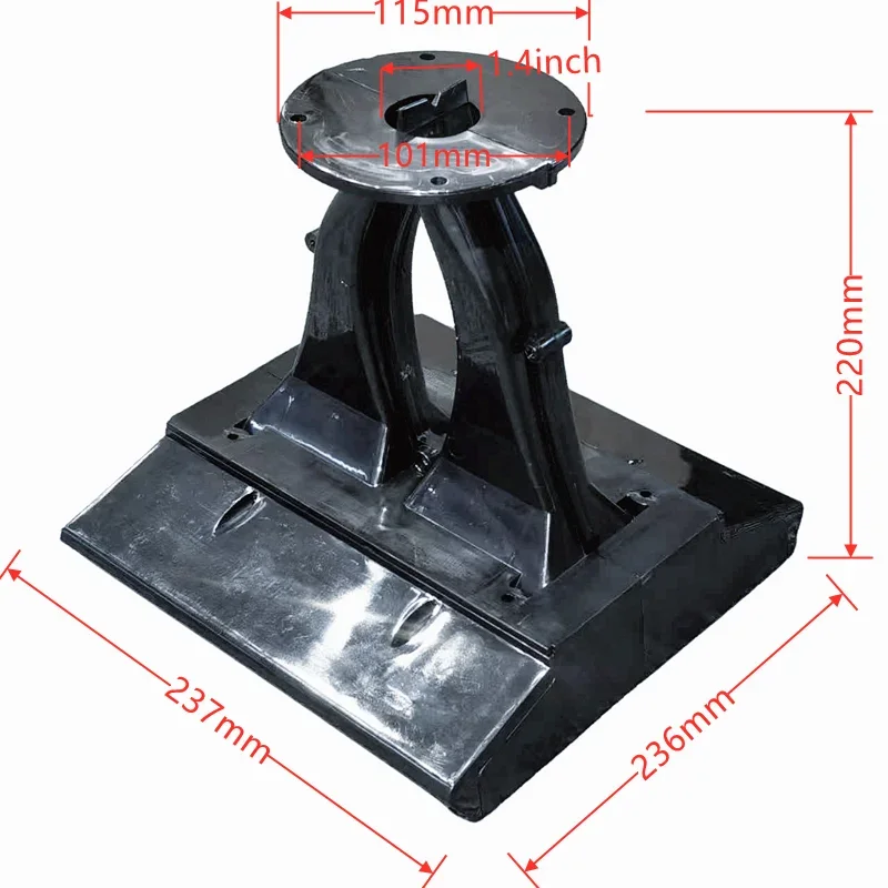 MW Audio Y8 Style Line Array Horn 1,4" Kehle 237x236x220mm, 8" Wellenleiter für Pro-Audio-System – Detail 1