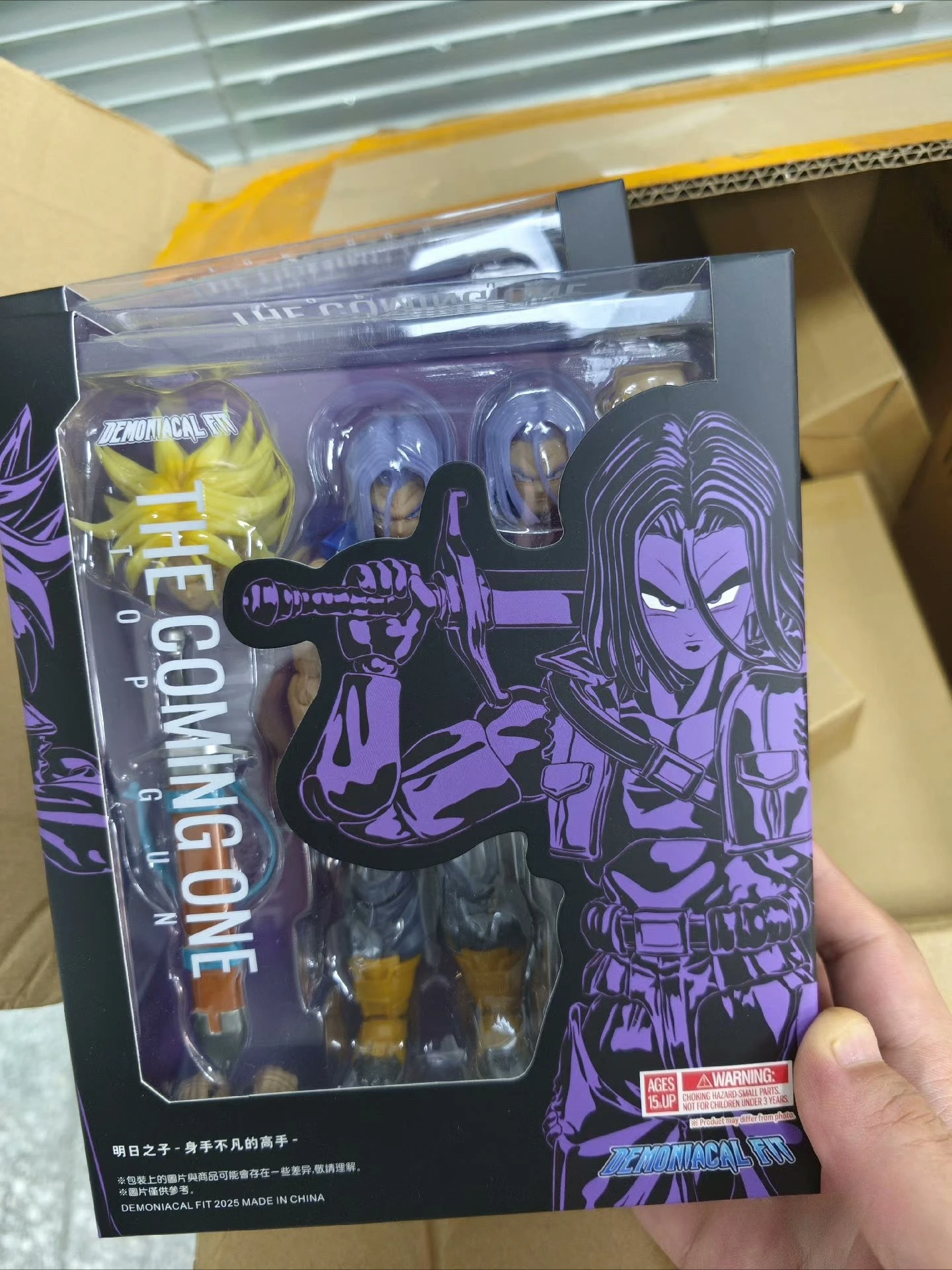 Dragon Ball Z Demonische Fit Trunks De jongen uit de toekomstige zoon Action Figure Trunks Modelcollectie Speelgoedcadeau op voorraad
