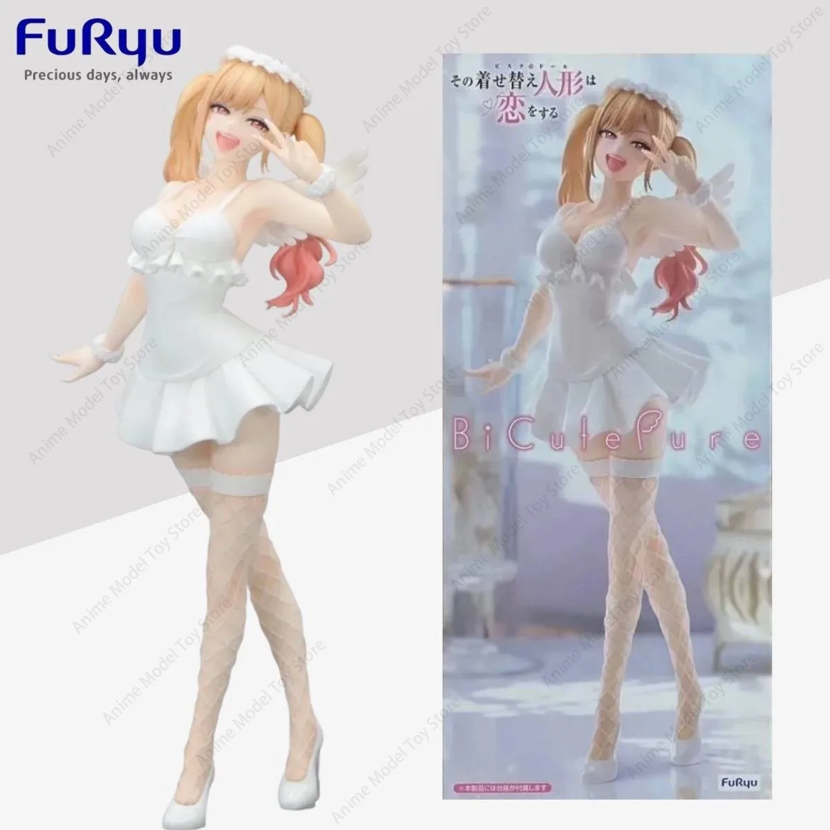 

Original FuRyu in Stock Genuine Figures My Dress-Up Darling Kitagawa Marin BiCute Pure Anime Model Kits Action Toy Holiday Gifts