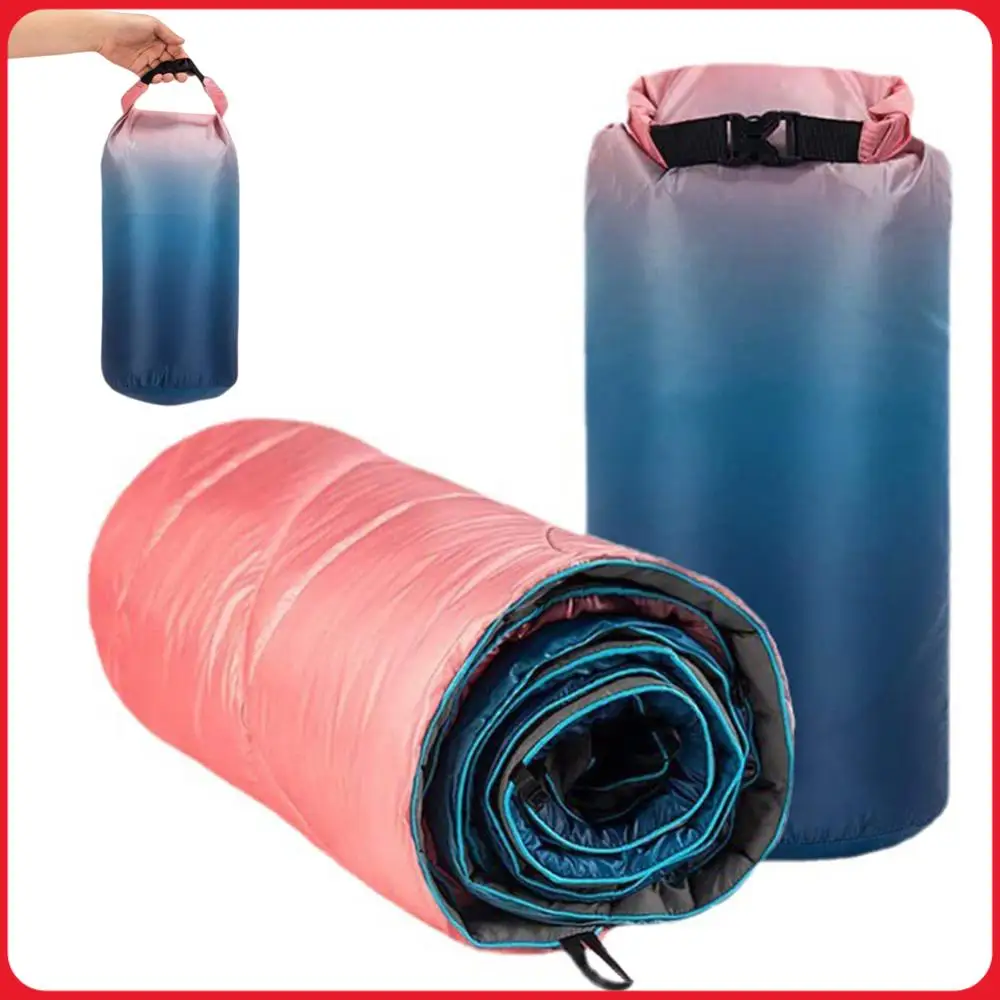 

Outdoor Puffy Camping Blanket Windproof Lightweight Hammock Top Quilt Printed Puffy Camping Blanket for Cold Weather
