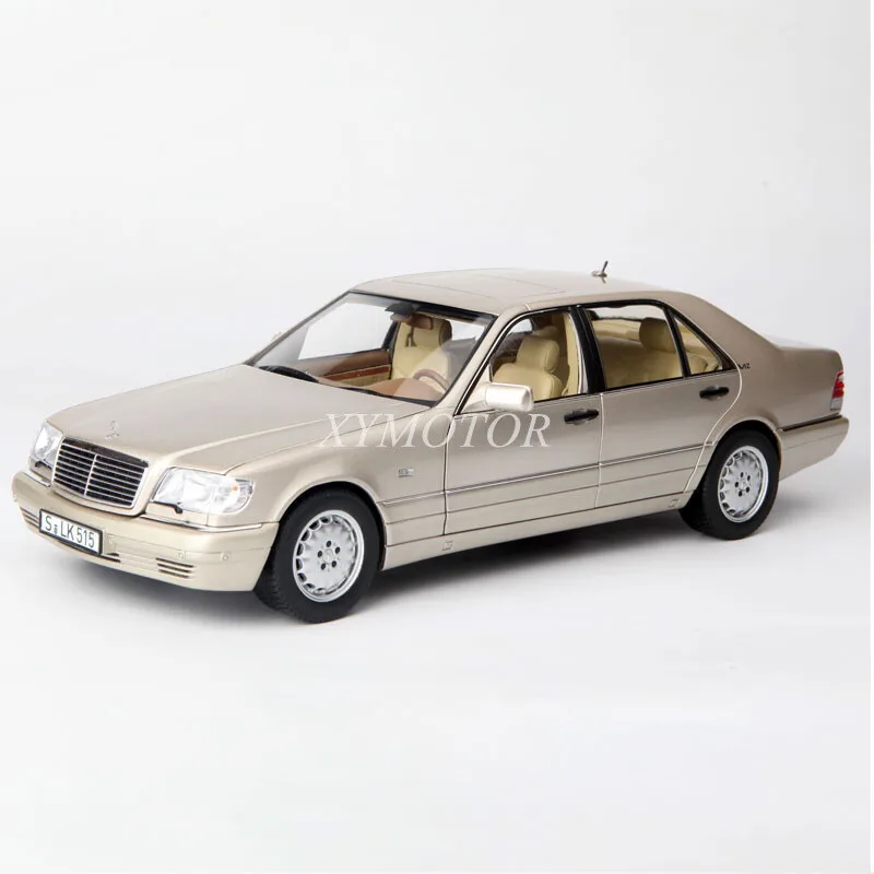 NOREV 1:18 Mercedes Benz S-Class S600 W140 1997 Diecast Model Car Display
