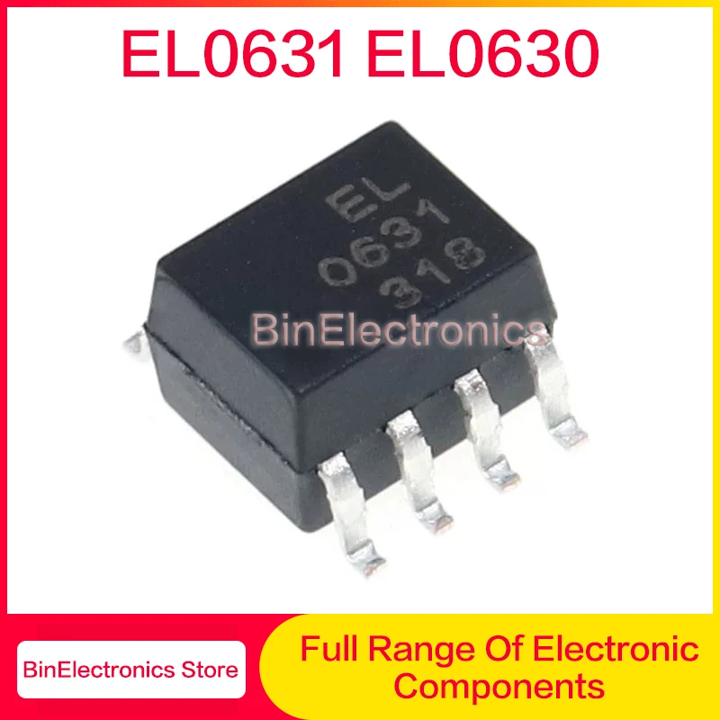 10Pcs/Lot EL0631(TA) SOP-8 High-Speed Optocoupler Can Replace HCPL-0631 0630 New Original