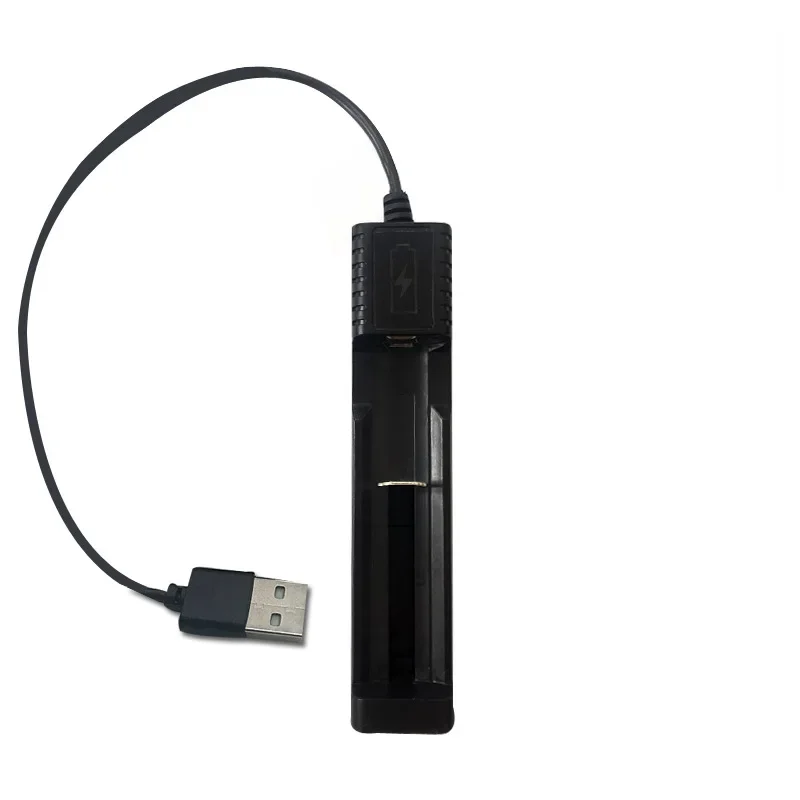 Đa Năng 1/2 Khe Cắm 18650 Pin Sạc USB Thông Minh Chargering Cho Pin Sạc Li-ion 18650 26650 14500