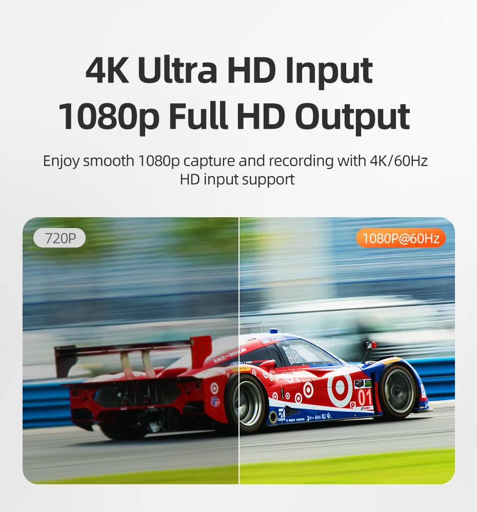 CABLETIME Video-Aufnahmekarte USB 3.0 4K HDMI zu USBA USB-C HDMI Video-Grabber-Box für PC Computer Kamera Live-Gaming – Detail 7