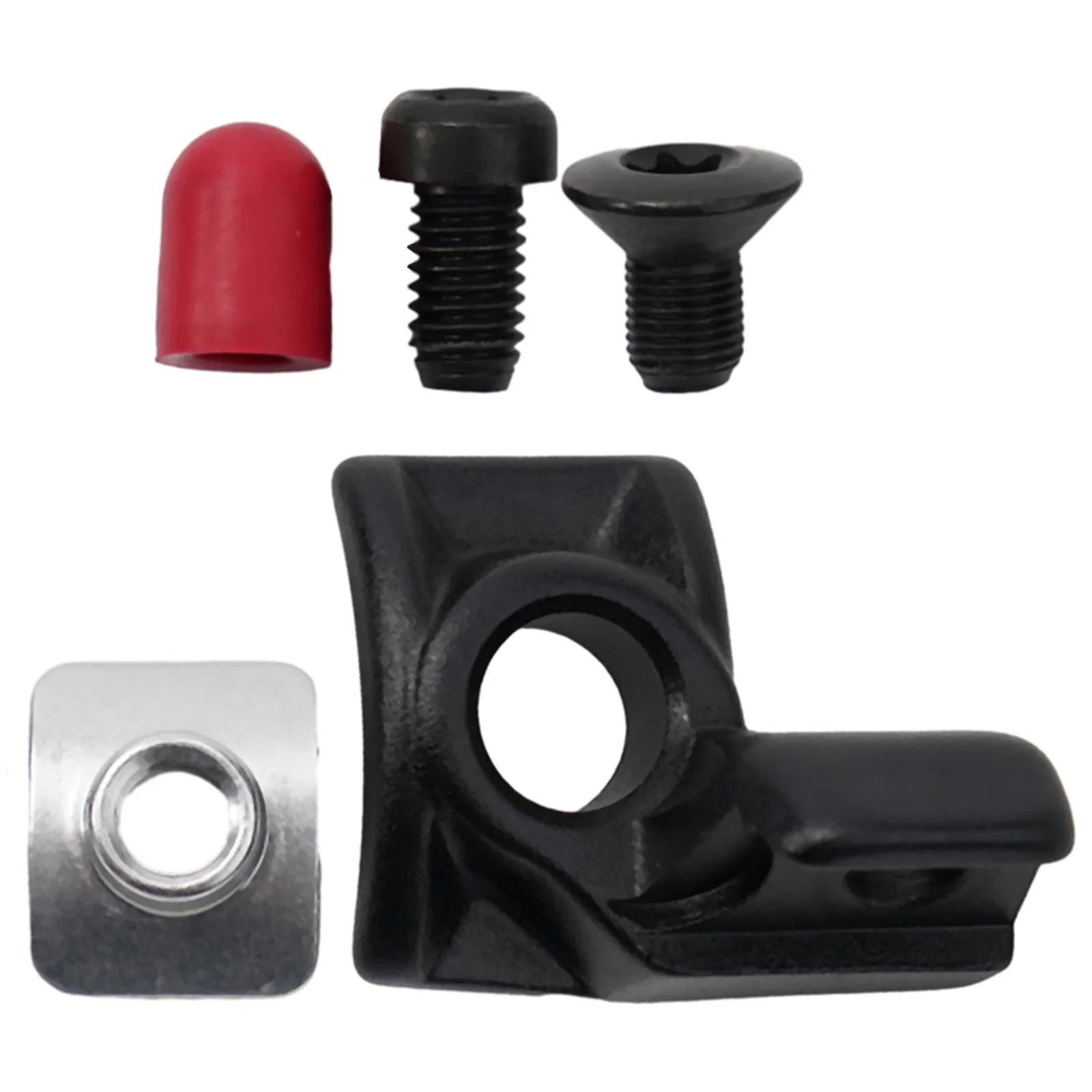 

Кронштейн переключения передач для велосипеда, кронштейн переключения передач, 1 шт., 25 г, металлический, черный, правый монтажный кронштейн, Лидер продаж, высокое качество, новинка