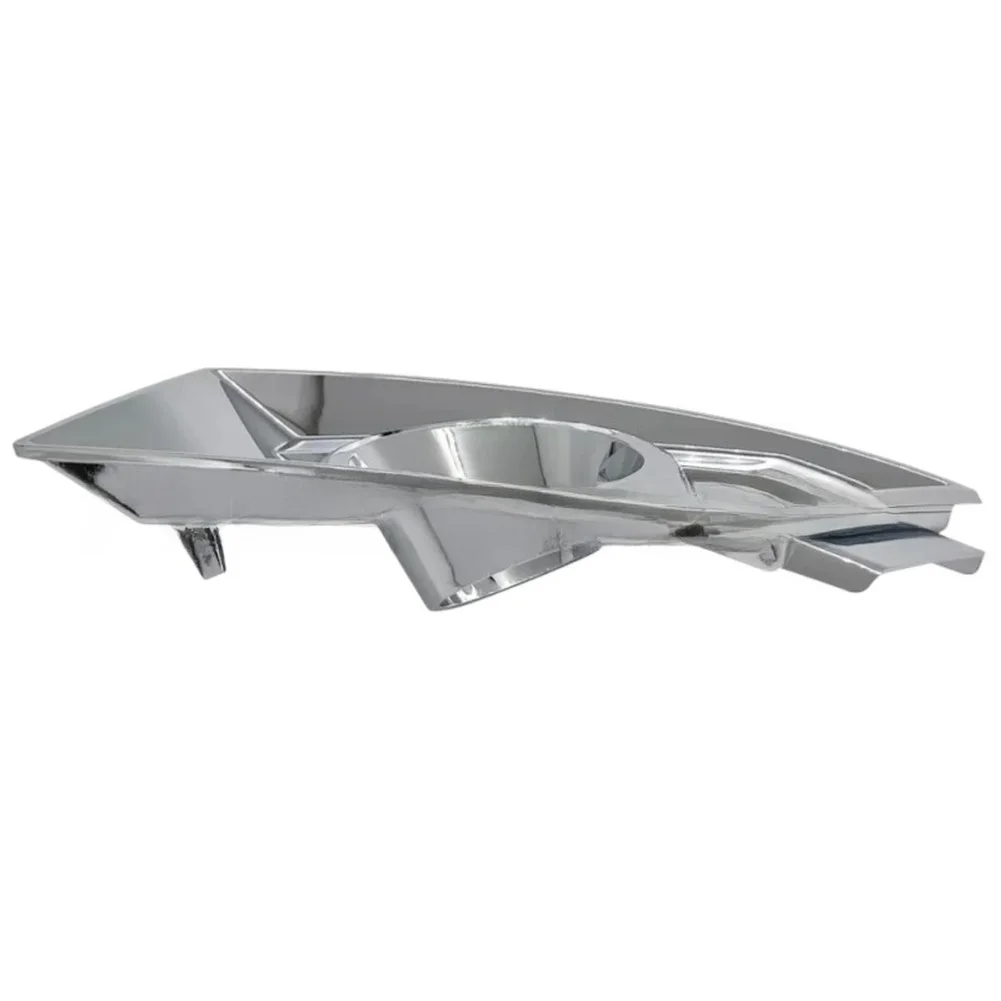 زوج إطار ضوء الضباب من الكروم متوافق مع FORD لموديلات EDGE 2007-2010 يتميز بلمسة نهائية مقاومة للصدأ مطلية بالكهرباء #4