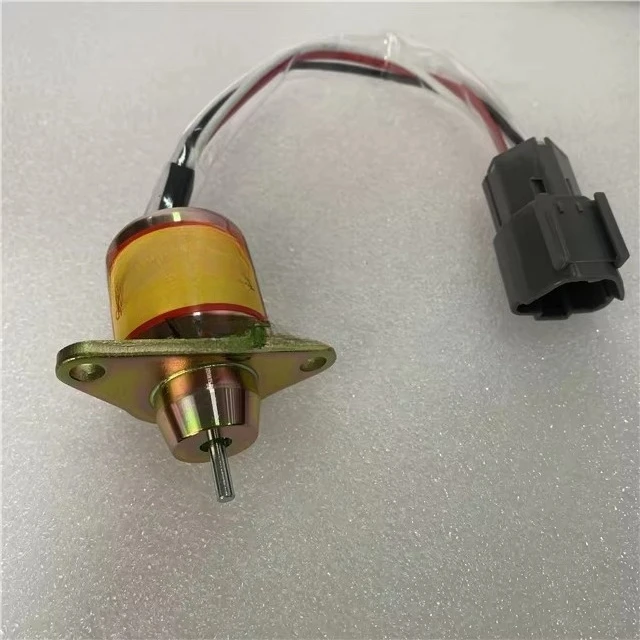 119233-77932 Fuel Shut-Off Solenoid Valve 1503ES-12S5SUC12S Is Suitable for 12v Stop Solenoid Valve