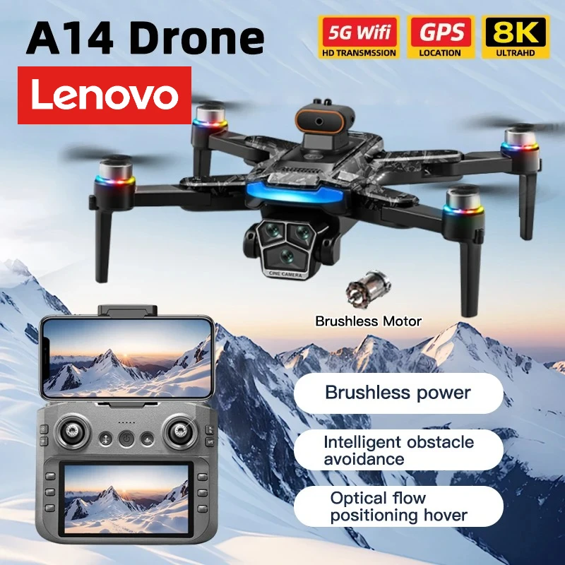 Lenovo A14 8K Professional GPS Drone