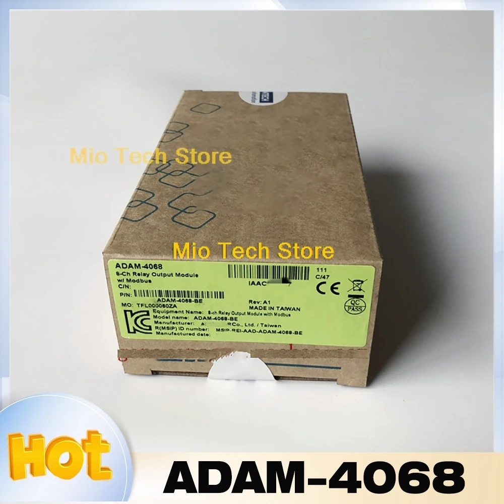 For Advantech ADAM-4068 8-way relay output module ADAM-4068-BE