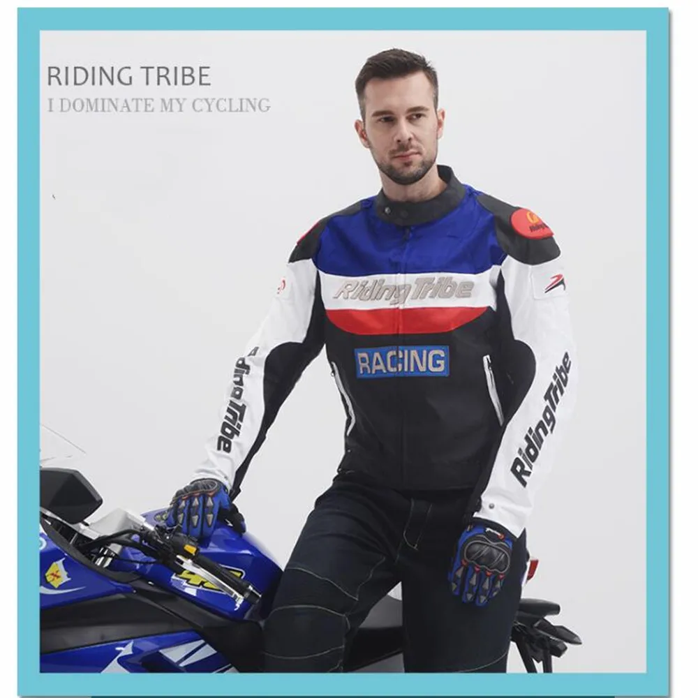 Men Motorcycle Jacket Motocross Rally Professional Design Riding Protective Coat with Removable Warm Liner and Protector JK-75