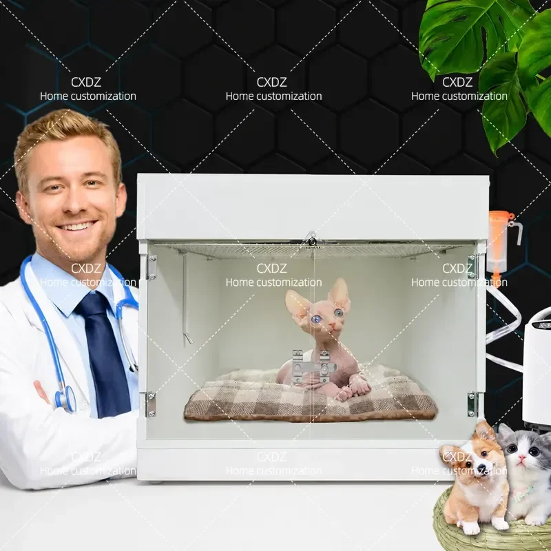 PVC Pet Smart Thermostat Sphinx Insulation House Cat and Dog Cub Nursery Box Luxury Villa Cat Warm Cabinet
