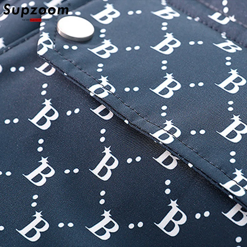 Supzoom 2025 Nový přírůstek Tisk Chléb Oblek Zimní bavlněný Pár Studené Oblečení S Kapucí Ležérní Pánské Bundy A Kabáty - náhled 6