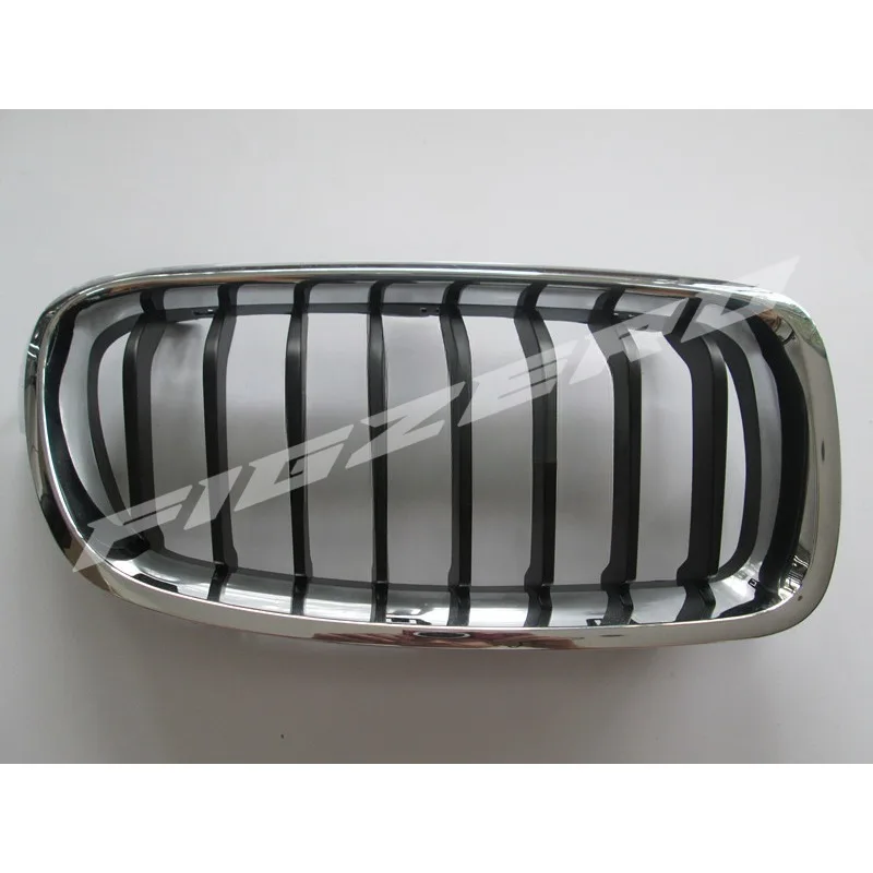 China Brand Figzero Left Right Semi plated Center Mesh Grille For BMW 3 Series 320li 328li 335li F30 F35