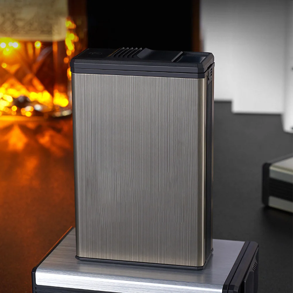 

Premium Plastic Cigarette Case Portable Storage Holder For Men Home Office Moisture Resistant Travel Lighter Box Decorative