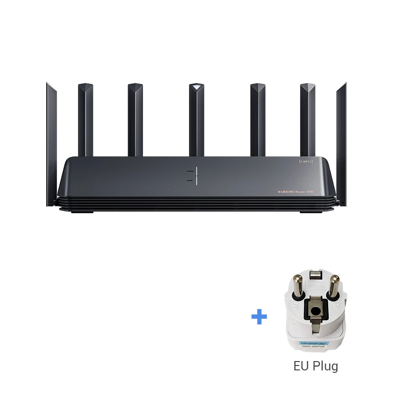 Roteador Xiaomi BE7000 WiFi 7 MLO Tri-Band Repetidor WiFi 7 1GB