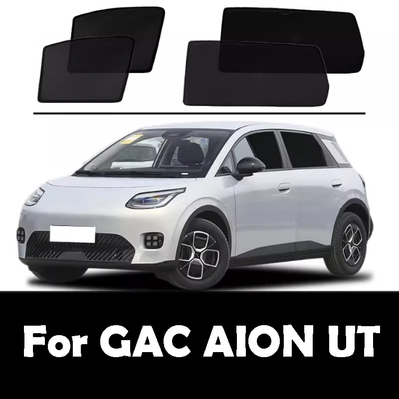 

For GAC AION UT 2025 2026 Car Sunshade Sun Shade Side Window Sun Visor Heat Insulation Mesh Curtains Protection Cover