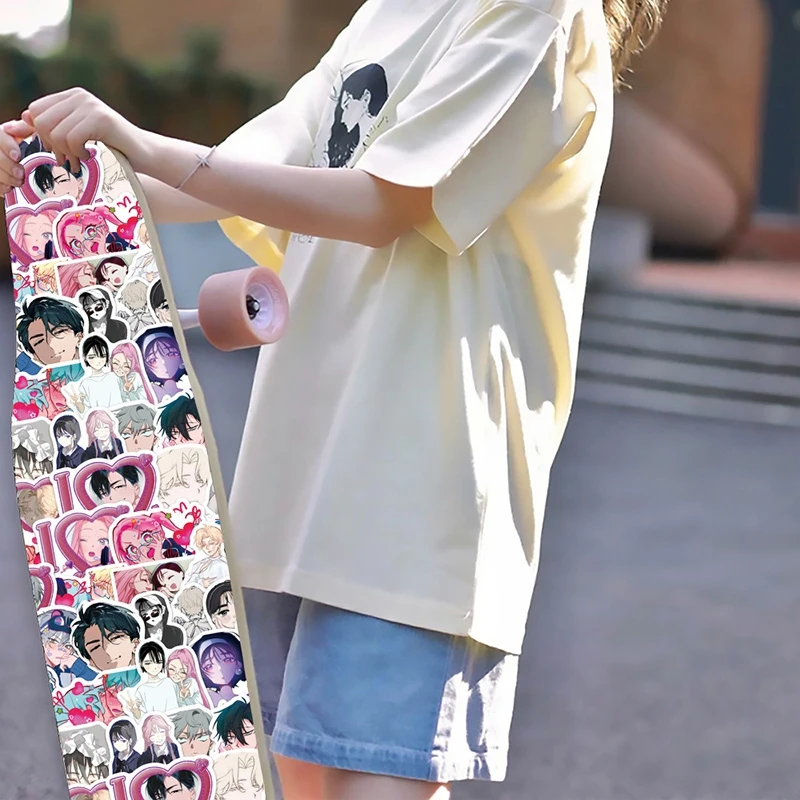 50/80 قطعة الكرتون الغريبة المرحلة ملصقات حتى إيفان DIY بها بنفسك أنيمي ملصقات سكيت سكرابوكينغ الأمتعة الكرتون ملصق مائي لعب لمحبي #3