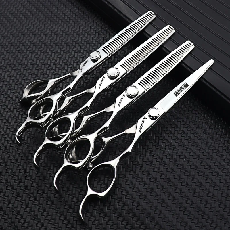 

Professional Hair scissors hairdressing cutting thinning shear salon Barber tool high-end cut scissors 6inch