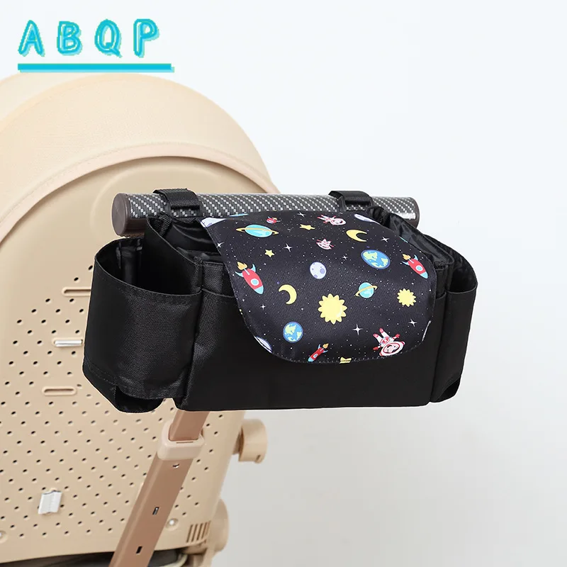 New Style Stroller Hanging Bag Large Capacity Stroller Hanging Bag High Quality Lightweight Outing Stroller Diaper Storage Bag