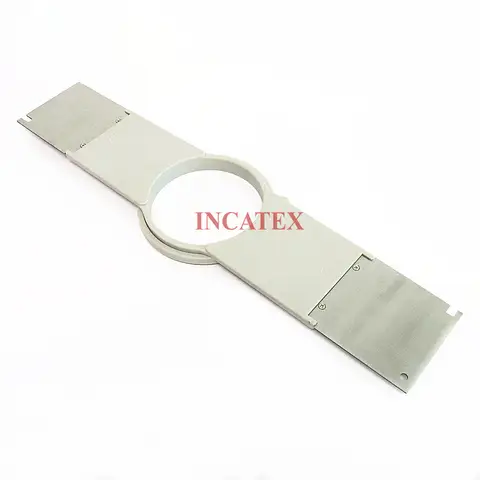SWF 관형 자수 기계 예비 부품, 관형 원형 프레임 후프, 좋은 품질, 120mm, 총 길이 495mm