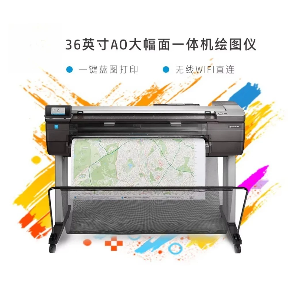 DesignJet T830 A1 24 Inch A0 36inch Plotter CAD Blueprint