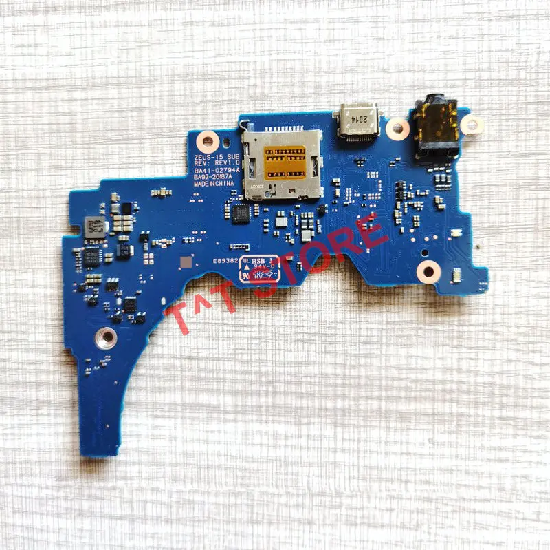 

Original For Samsung NP950QCG 950QCG AUDIO USB Type-c Wlan Board BA41-02794A BA92-20187A Work Well Free Shipping