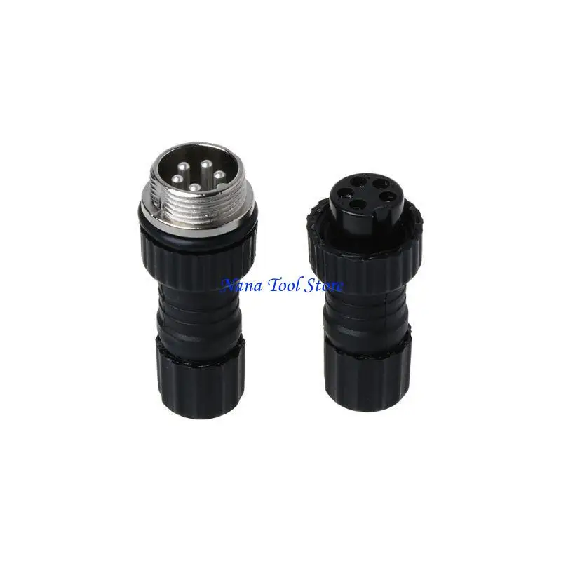 31GJ GX16 Waterproof Aviation Connector Plug Socket 2/3/4/5/6 Pin New
