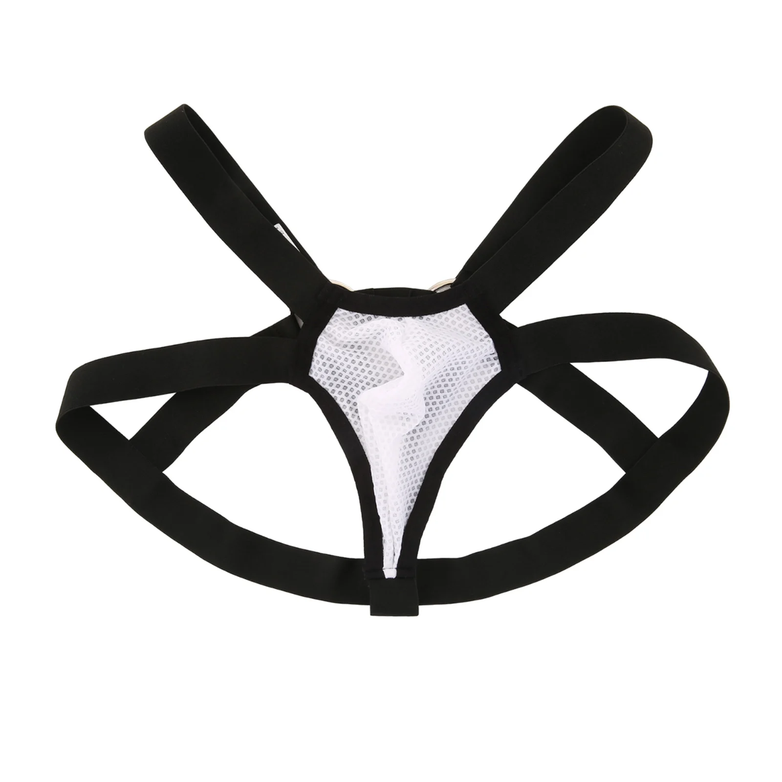 

Men Athletic Jockstrap Thongs Bikini Breathable Supporter Workout Underpants U Convex Bulge Pouch Male Panties G-string T-back