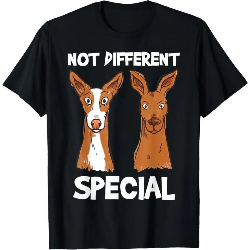 

Unisex Not Different Special T-Shirt Inclusion Graphic Tee Neurodiversity Positive Slogan Unique Animal Print Casual Top Gift