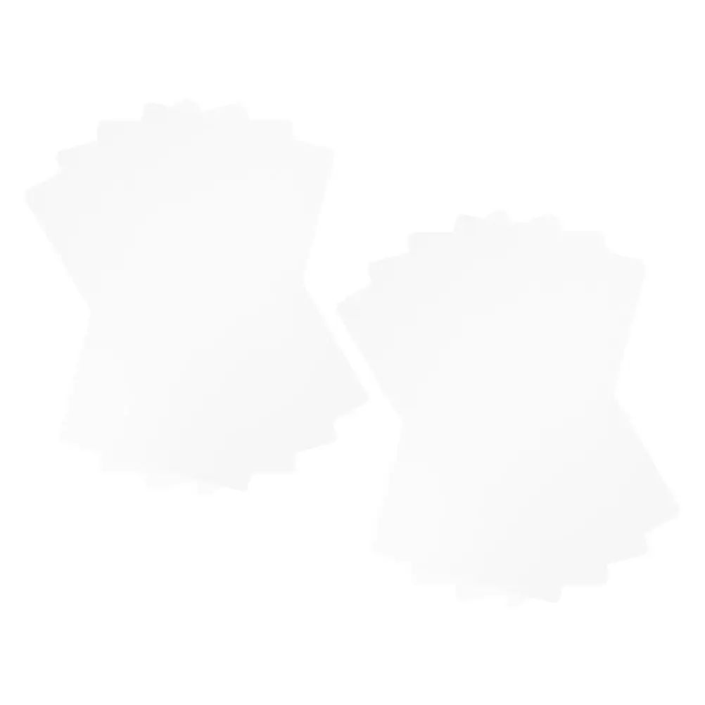 

8Pcs Clear PVC Drawing Board Set for 3D Pen Art Tracing Mat Kids Portable Stencil Sheet High Transparency Flat Surface