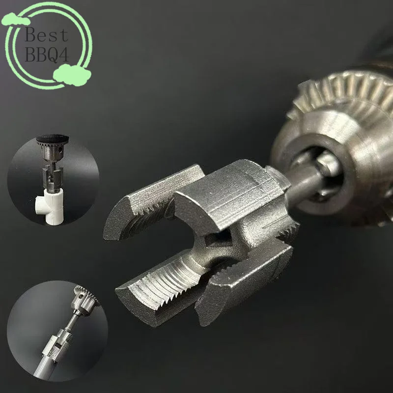 (BBQ4)20MM/25MM PPR Drill Bit Water Pipe Inner Hole Opener Tapping Tool For Water Pipes Internal External Thread Maker Tool