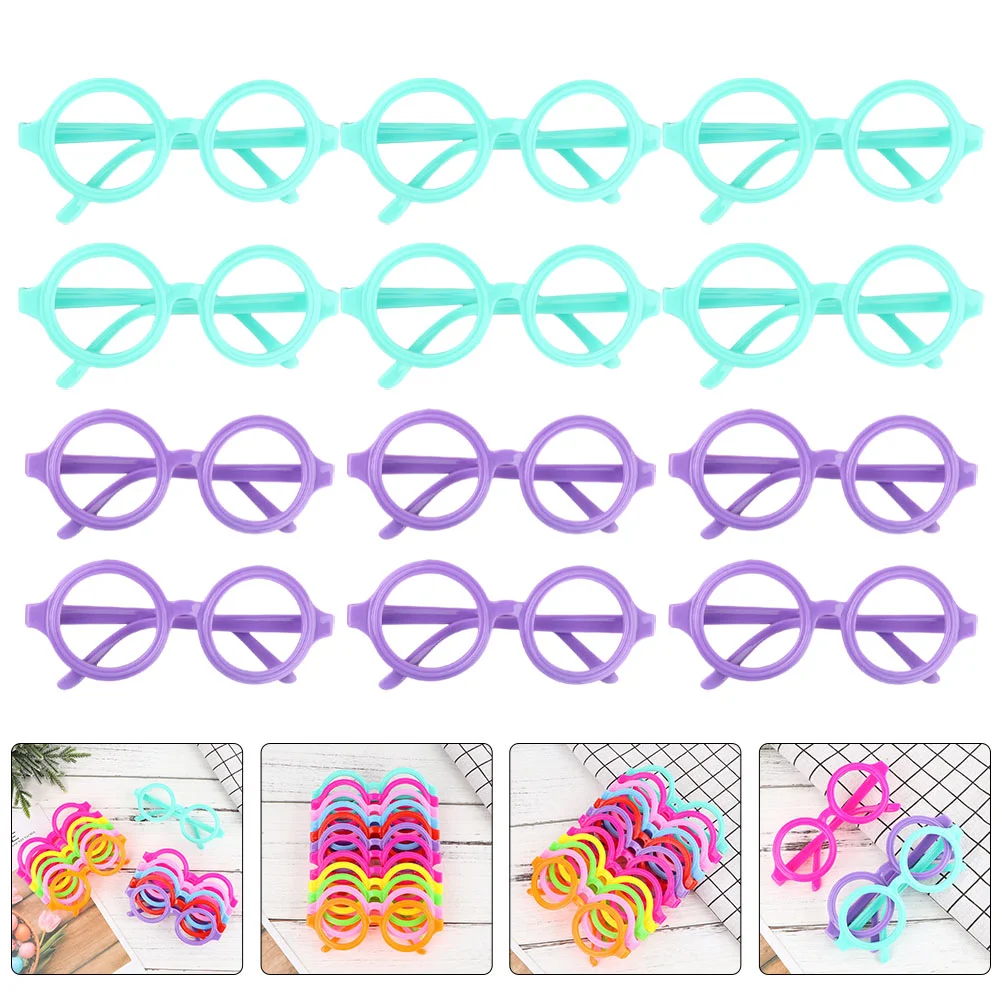 10 Pcs Children's Glasses Frame Kids Toy Party Eyeglasses Sunglasses Festival Decoration Pvc Supplies