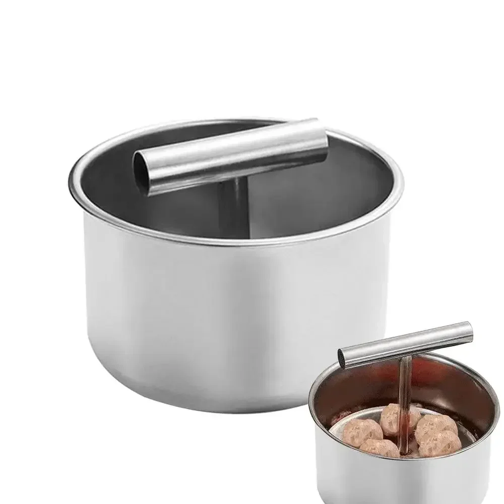 Presse Frikadelle Maker Edelstahl Frikadelle Maker Fleisch Bälle Manuelle Multi-funktionale Maker Werkzeug Haushalt Küche Manuelle Form – Detail 20