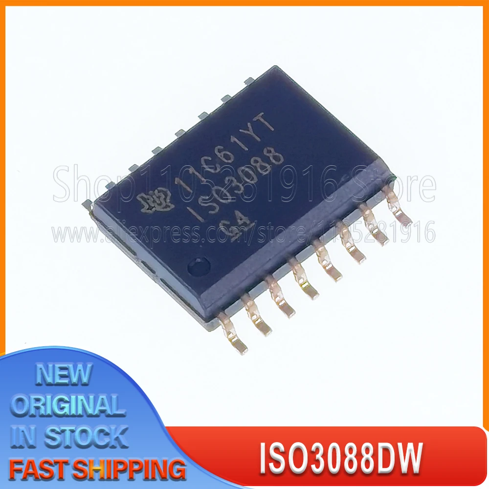 

5~50 шт./лот ISO3088DW ISO3088 SOIC-16 100% новый оригинальный товар в наличии на складе