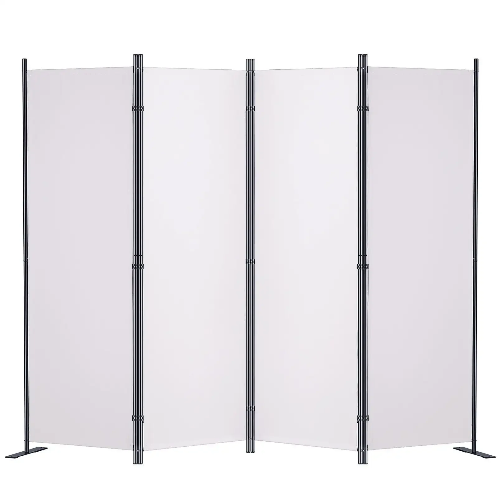 

Room Divider, 5.6 ft Room Dividers and Folding Privacy Screens (4-panel), Fabric Partition Room Dividers for Office, Bedroom