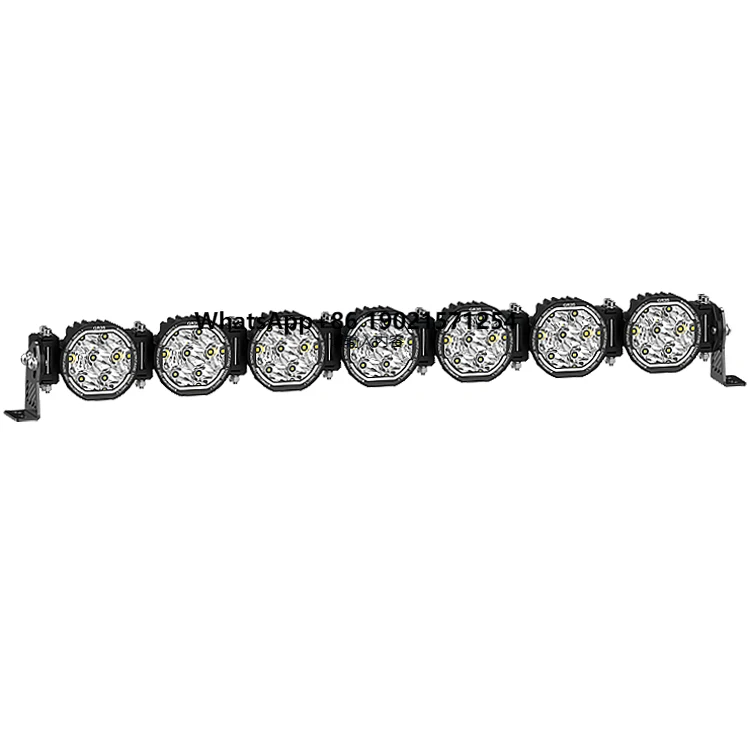 

Auxiliary Road Barra 4x4 UTV Roof Mount LED Light Bar Kit for Polaris RZR Trucks Offroad ATV Linkable Modular Driving Lights